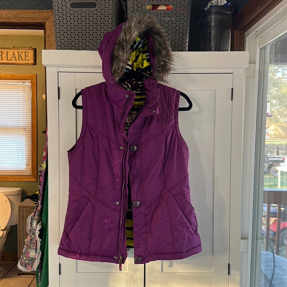 Burton Dryride Sly Puffer Vest purple size M